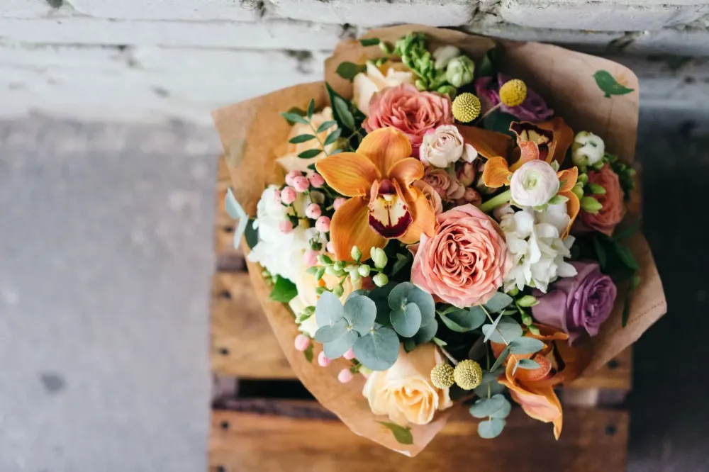 Bouquet de fleurs à Mauzé-sur-le-Mignon